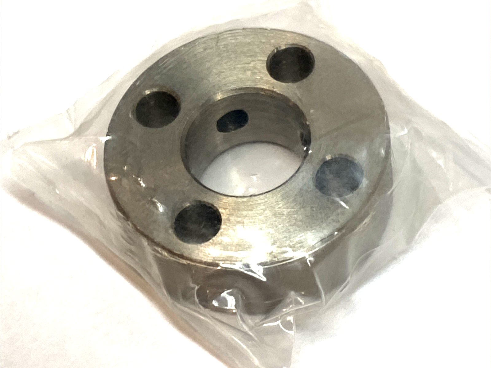 PSCMN15 | Misumi Shaft Collar 15mm Set Screw 4-Hole Nickel Plated Steel LOT OF 2 - New - Maverick Industrial Sales