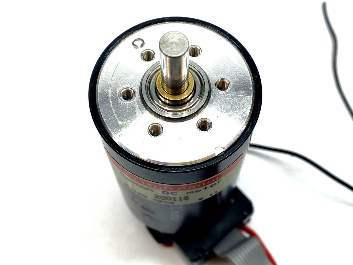 Maxon Motor 200116 DC Electric Motor 6mm Shaft 150W w/ HEDL 5540 Encoder - Maverick Industrial Sales