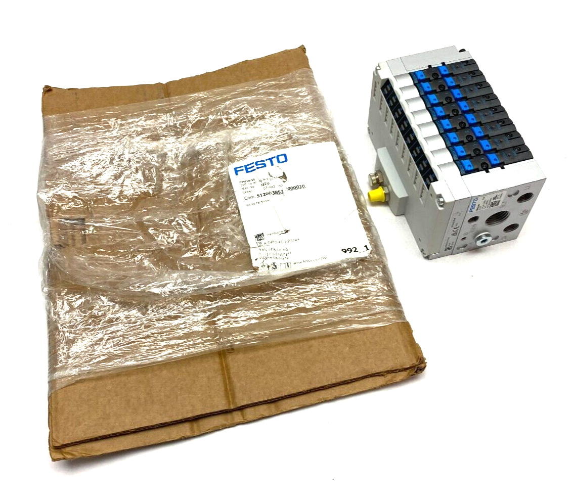 Festo CPV14-VI, 10P-14-8C-FB-N-Y-JJC5J Valve Terminal Manifold 18210 - Maverick Industrial Sales