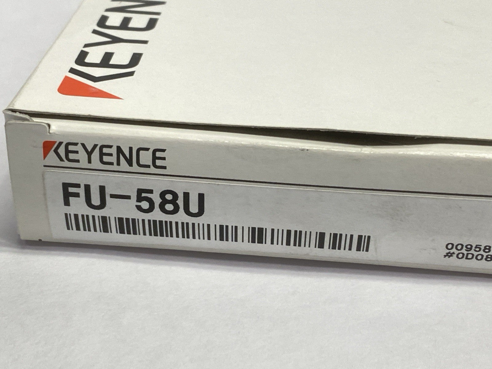 FU-58U | Keyence Digital Fiber Optic Sensor Fiber Unit Thrubeam Type - New – Open box - Maverick Industrial Sales