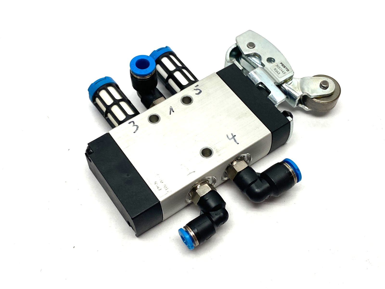 Festo VMEF-R-M52-M-G18 Roller Lever Valve 5/2-way, Monostable 8049238 - Maverick Industrial Sales