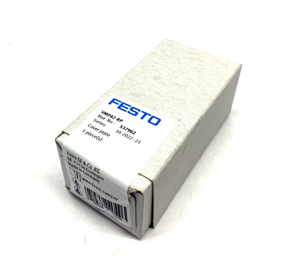 Festo VMPA2-RP Cover Plate 537962 - Maverick Industrial Sales