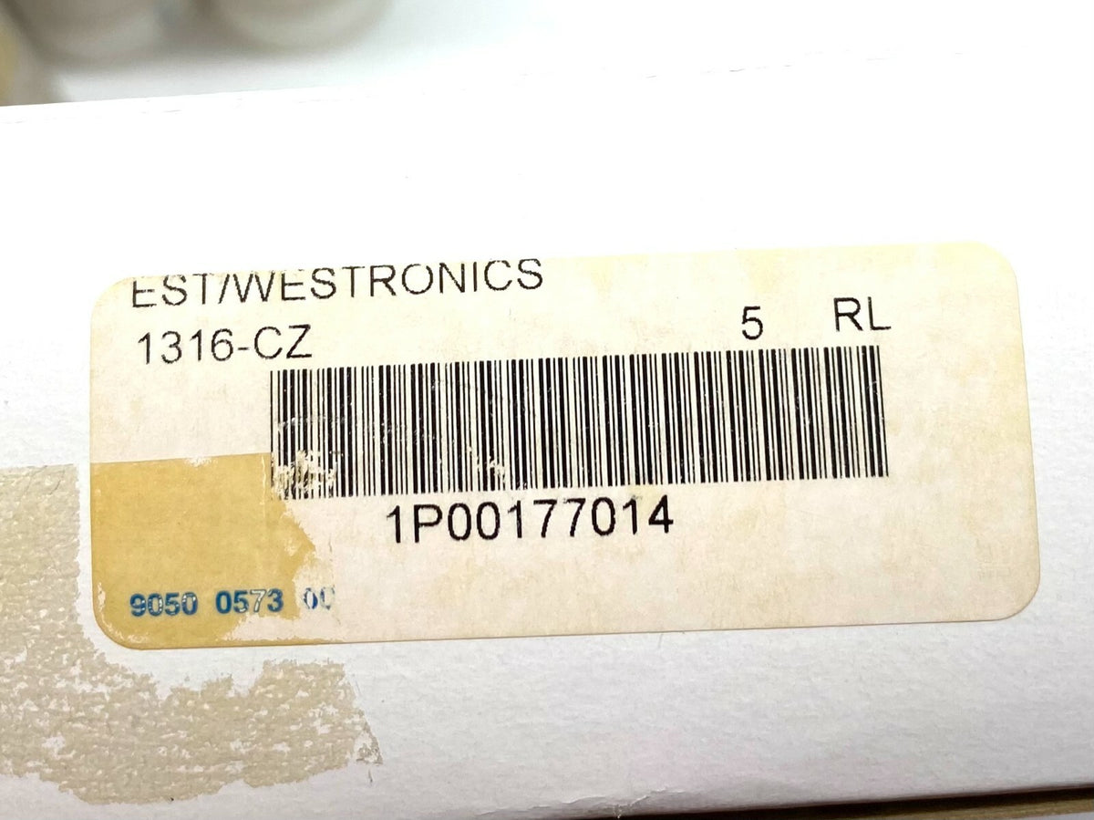 1316-CZ | Westronics Recording Charts 5-21/32" x 103 FT Military Time BOX OF 5 - New - Maverick Industrial Sales