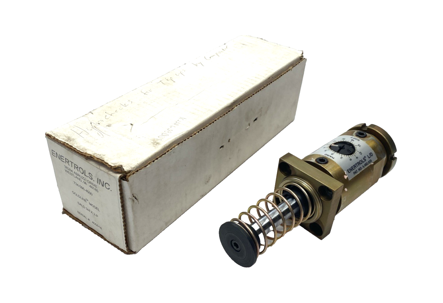 Enertrols SALD 3/4 X 2-P Goldline Shock Absorber 734-595-4500 - Maverick Industrial Sales
