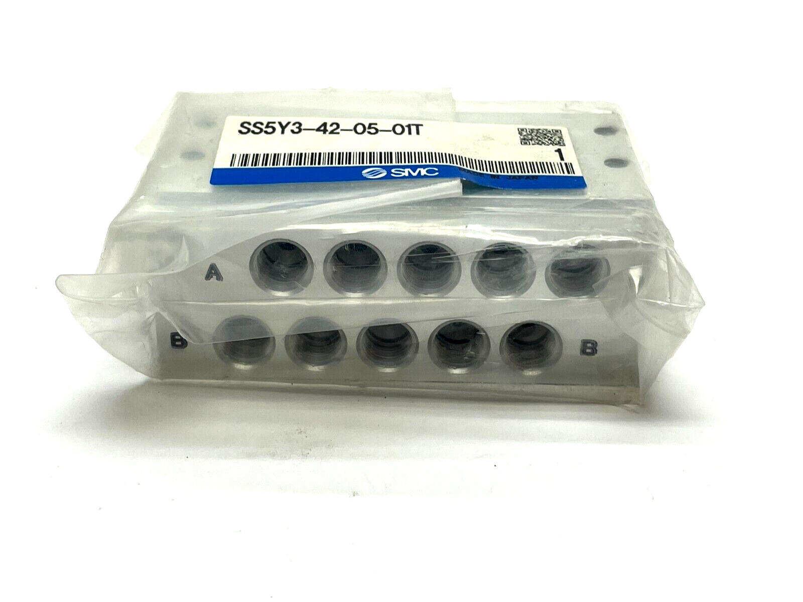 SMC SS5Y3-42-05-01T Manifold Assembly SY3000 Series - Maverick Industrial Sales