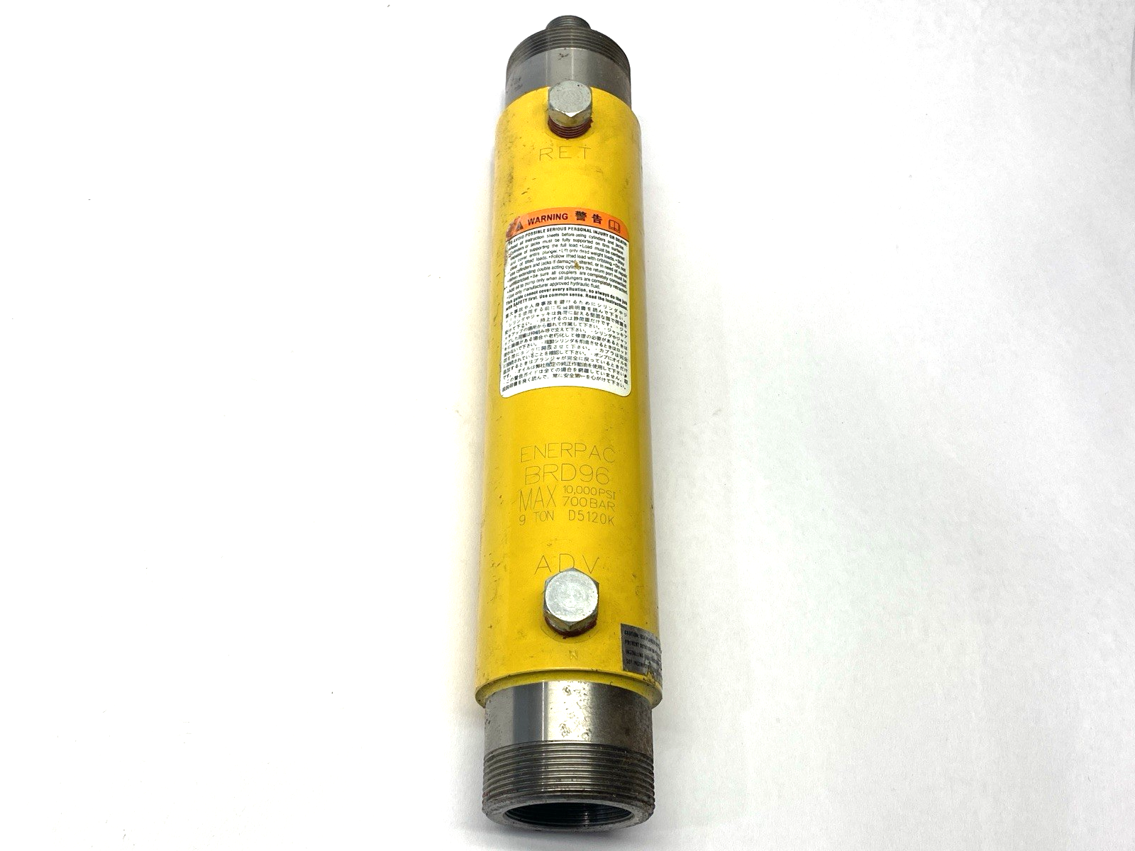 Enerpac BRD96 Double-Acting General Purpose Hydraulic Cylinder 155mm Stroke - Maverick Industrial Sales