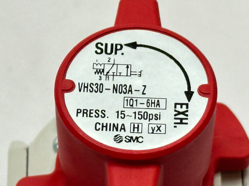 SMC VHS30-N03A-Z Pneumatic Pressure Relief Valve 3-Port 3/8" NPT - Maverick Industrial Sales