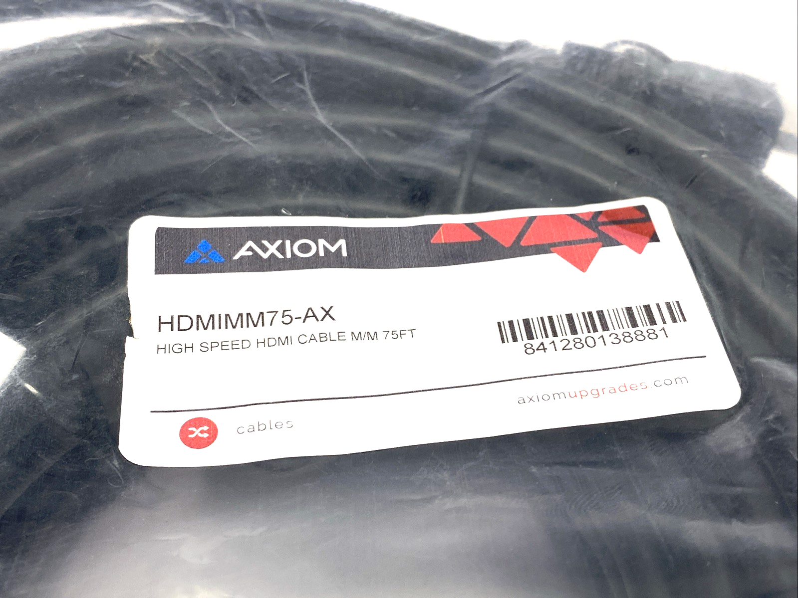 Axiom HDMIMM75-AX High Speed HDMI Cable M/M 75FT - Maverick Industrial Sales