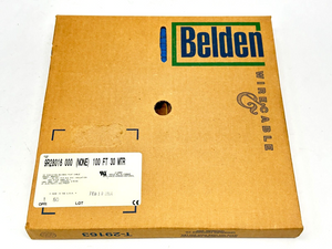 9R28016 000100 | Belden  Flat Rainbow Cable 9R280XX Series #28-16c PVC 100ft - New – Open box