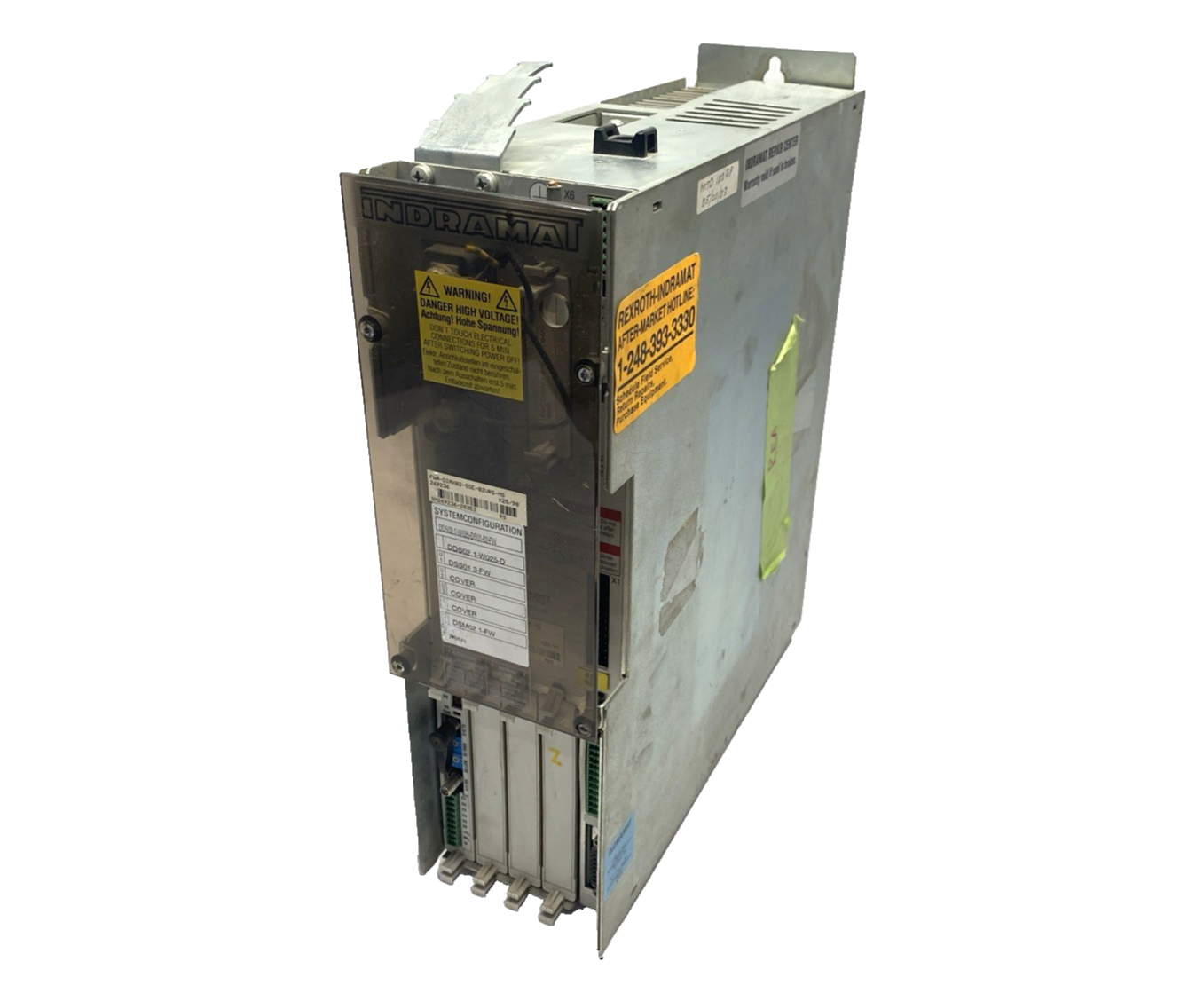 Indramat DDS02.1-W025-DS01-02-FW Digital AC Servo Controller DDS02.1-W025-D - Maverick Industrial Sales