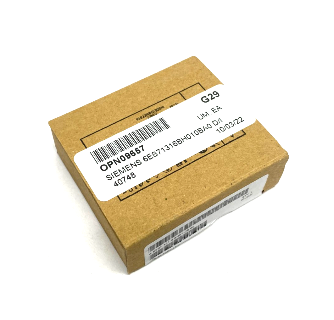 Siemens 6ES7131-6BH01-0BA0 Simatic ET 200SP Digital Input Module DI 16x24VDC - Maverick Industrial Sales