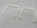 Hoffman Wireway Joining Plates 3-3/4" x 3-3/4" White LOT OF 2 - Maverick Industrial Sales