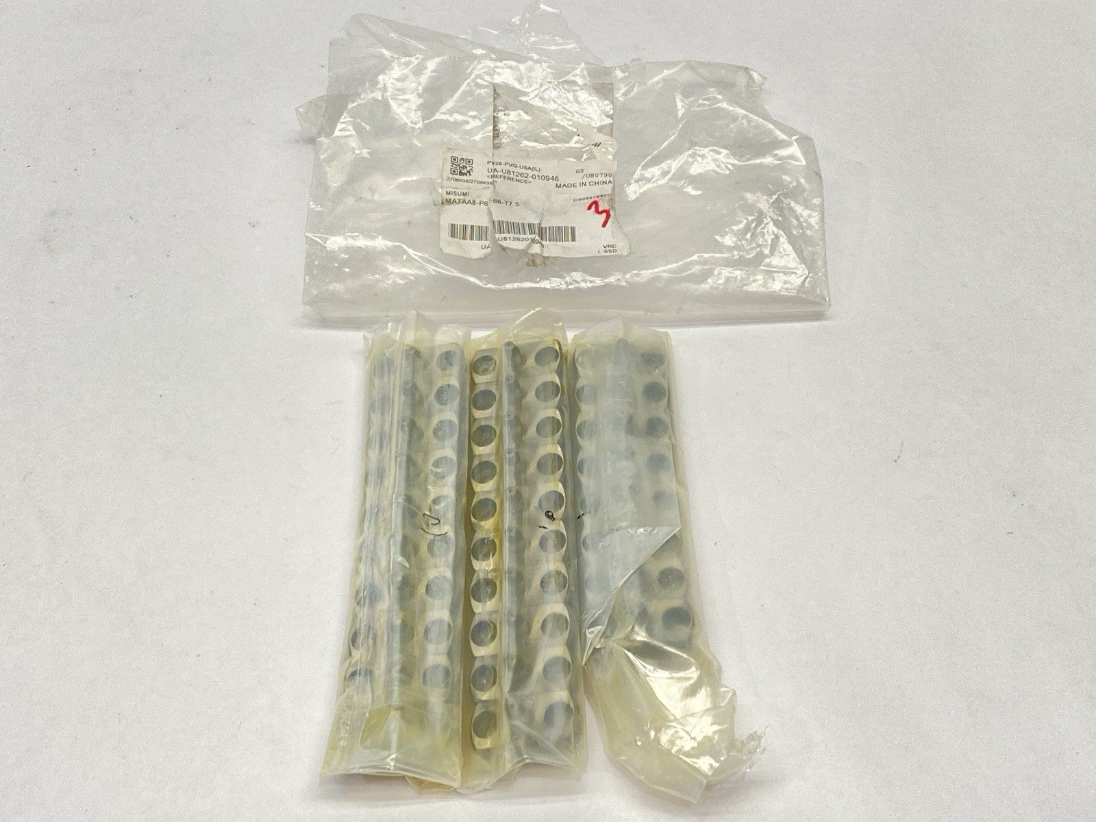 MATAA8-P6-B6-T7.5 | MiSUMi Locating Pin Flat Flange, Round/Diamond Head LOT OF 28 - New - Maverick Industrial Sales