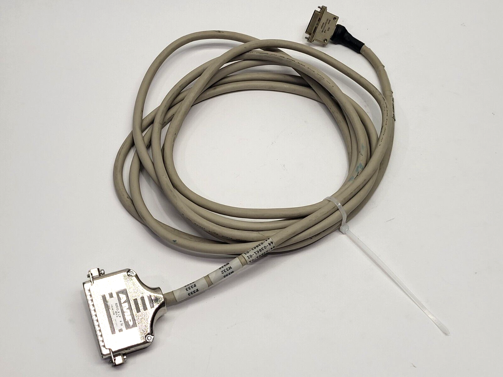 50DG-X LP, 50-1330 Rev. B | AMP 50DG-X LP Connector Cordset 4m 50-Pin Type-D 50-1330 Rev. B - Used - Maverick Industrial Sales