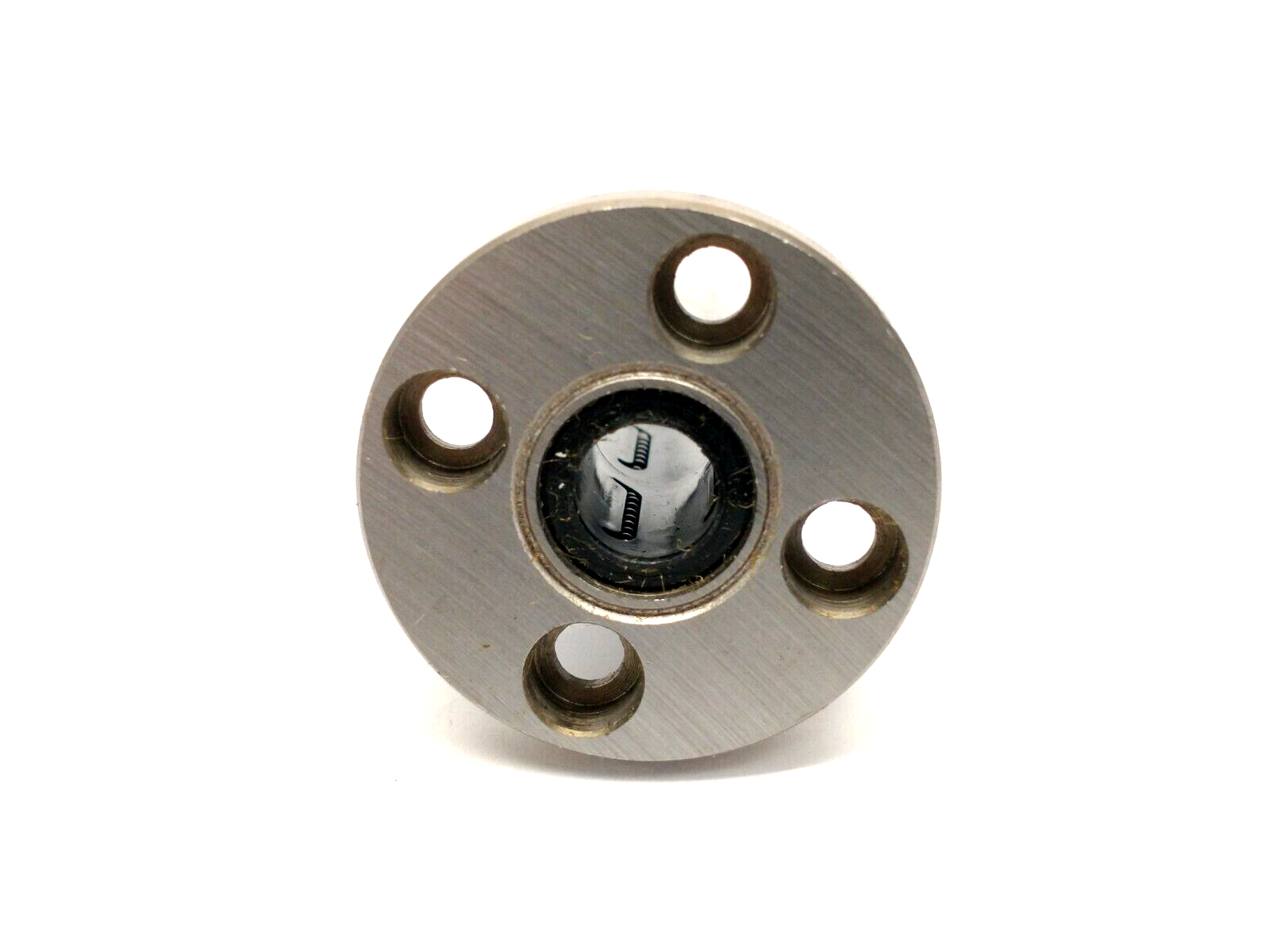 NB SWF6GWUU 3/8" ID Round Flange Double-Wide Linear Bearing 1.5938" Length - Maverick Industrial Sales