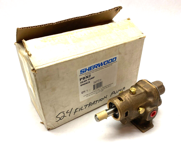 Sherwood PBN2 Shertech Bronze Rotary Gear Pump - Maverick Industrial Sales