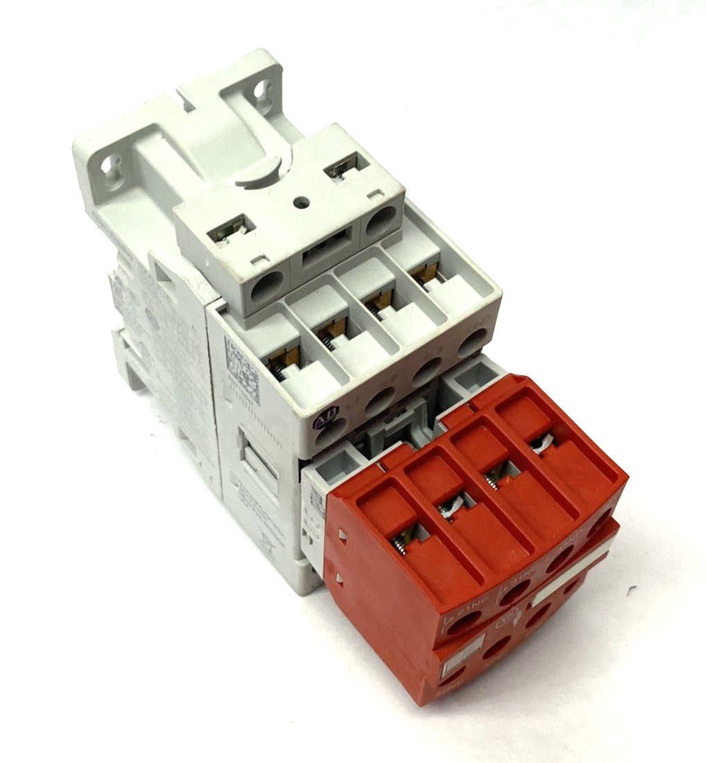 Allen Bradley 100S-E16EJ32C Ser. A MCS-E Safety Contactor, 16A, AC3 duty - Maverick Industrial Sales