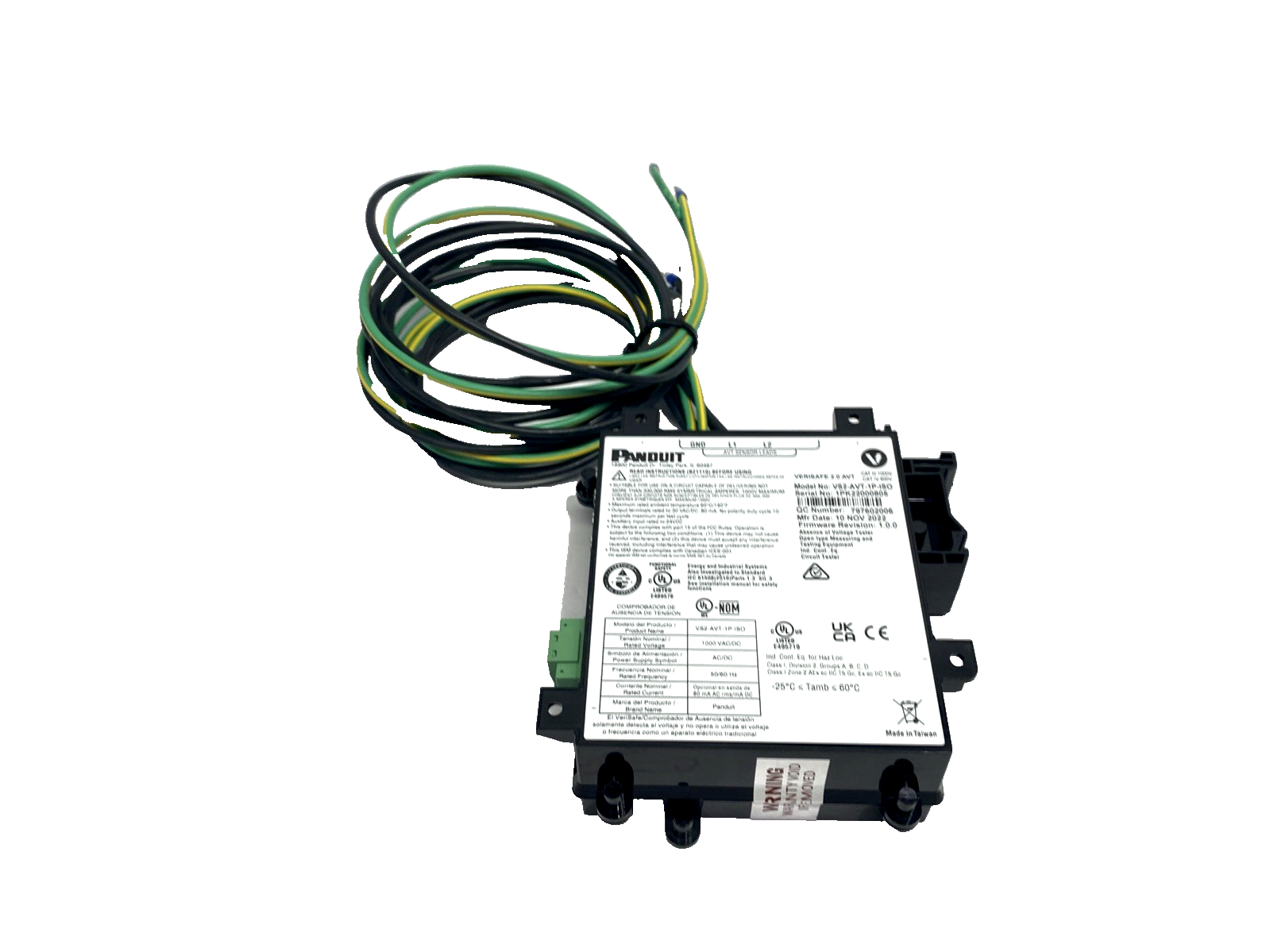 VS2-AVT-1P-ISO | Panduit Single-Phase Isolation Module - New – Open box - Maverick Industrial Sales