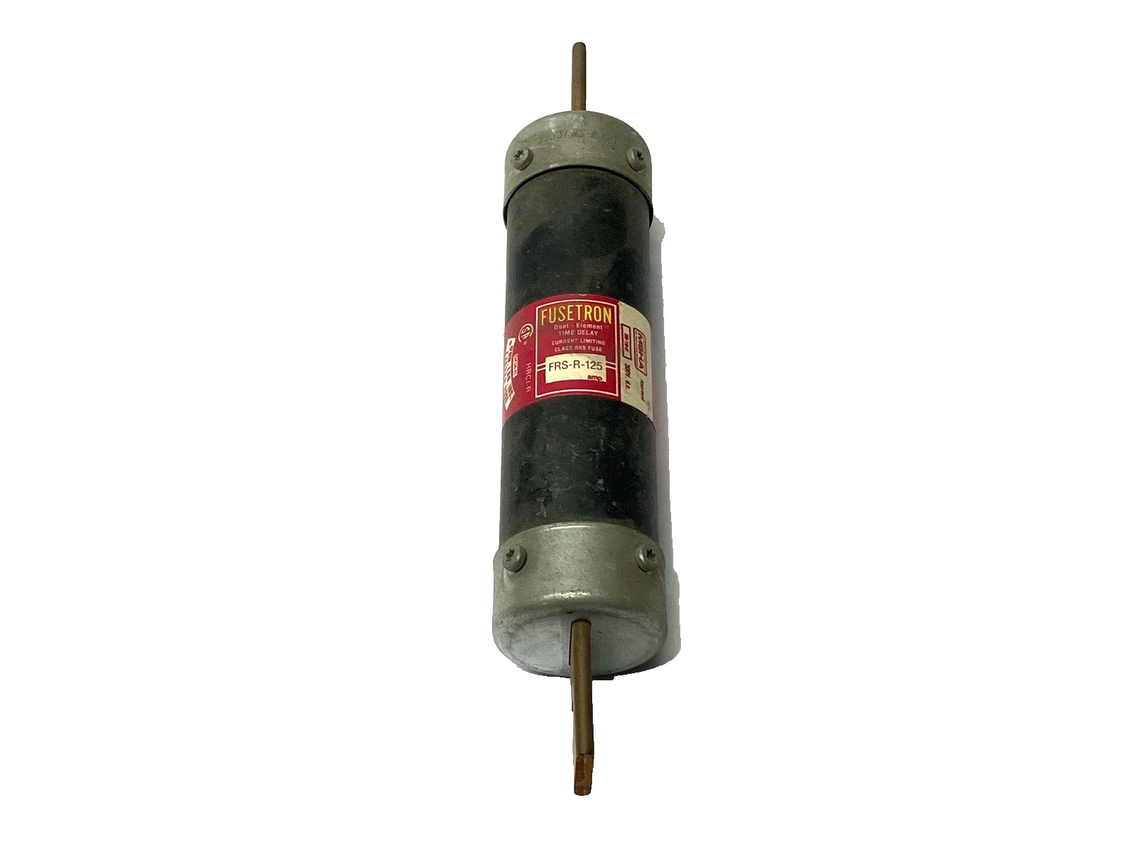 Bussmann FRS-R 125 Fusetron Dual-Element Time-Delay Class RK5 Fuse 125A 600VAC - Maverick Industrial Sales