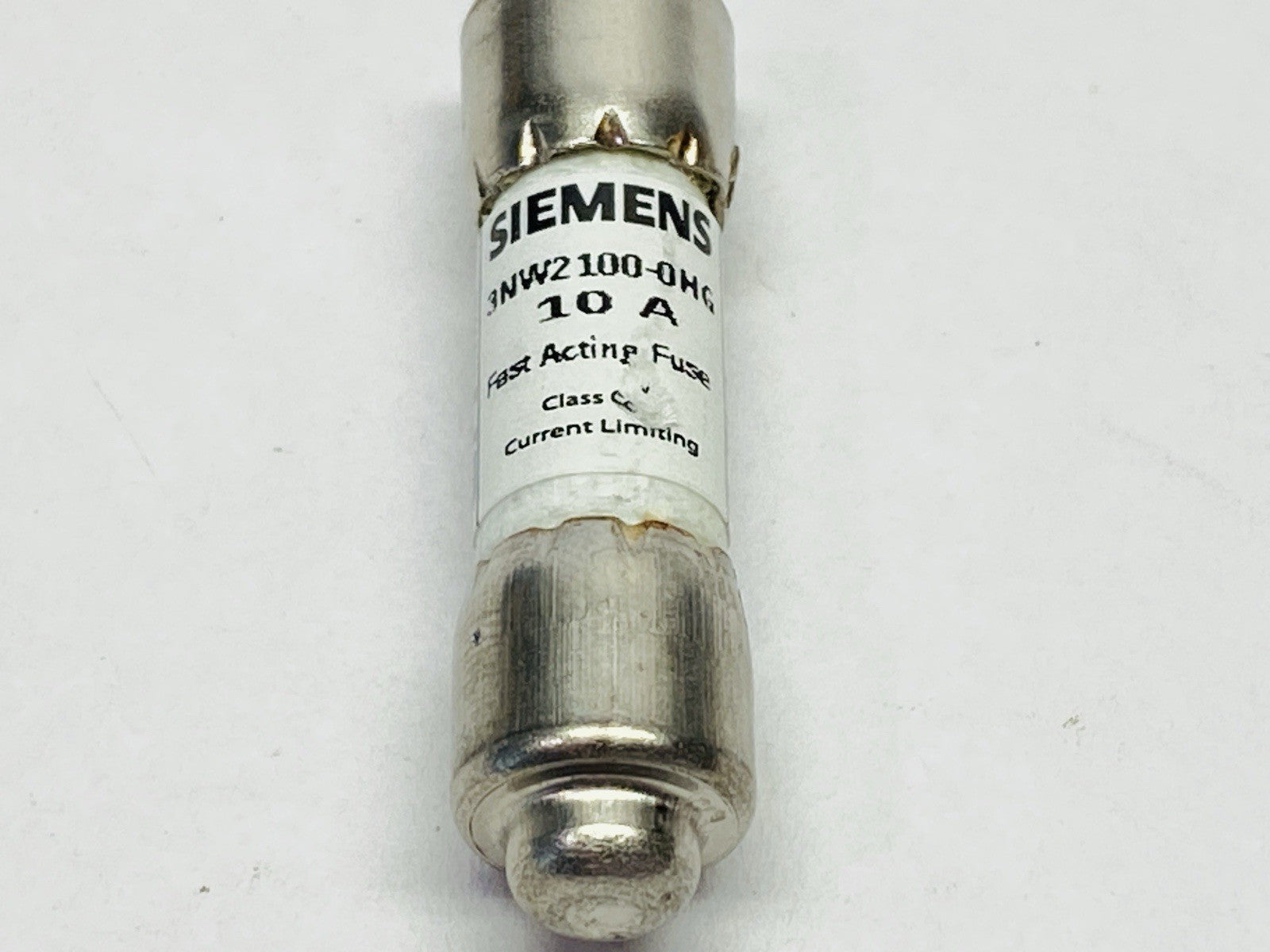 Siemens 3NW2100-0HG Cylindrical Fuse Link Class CC 10A 600V LOT OF 10 - Maverick Industrial Sales