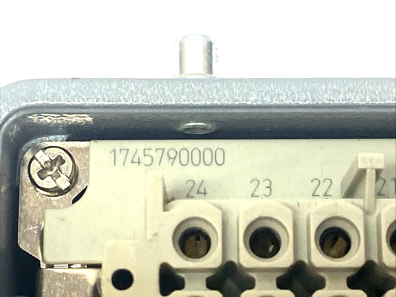 1745790000 | Weidmuller HDC HE 24 FT 24-Pole Female Insert 16A 500V w/ EPIC Case - Used - Maverick Industrial Sales