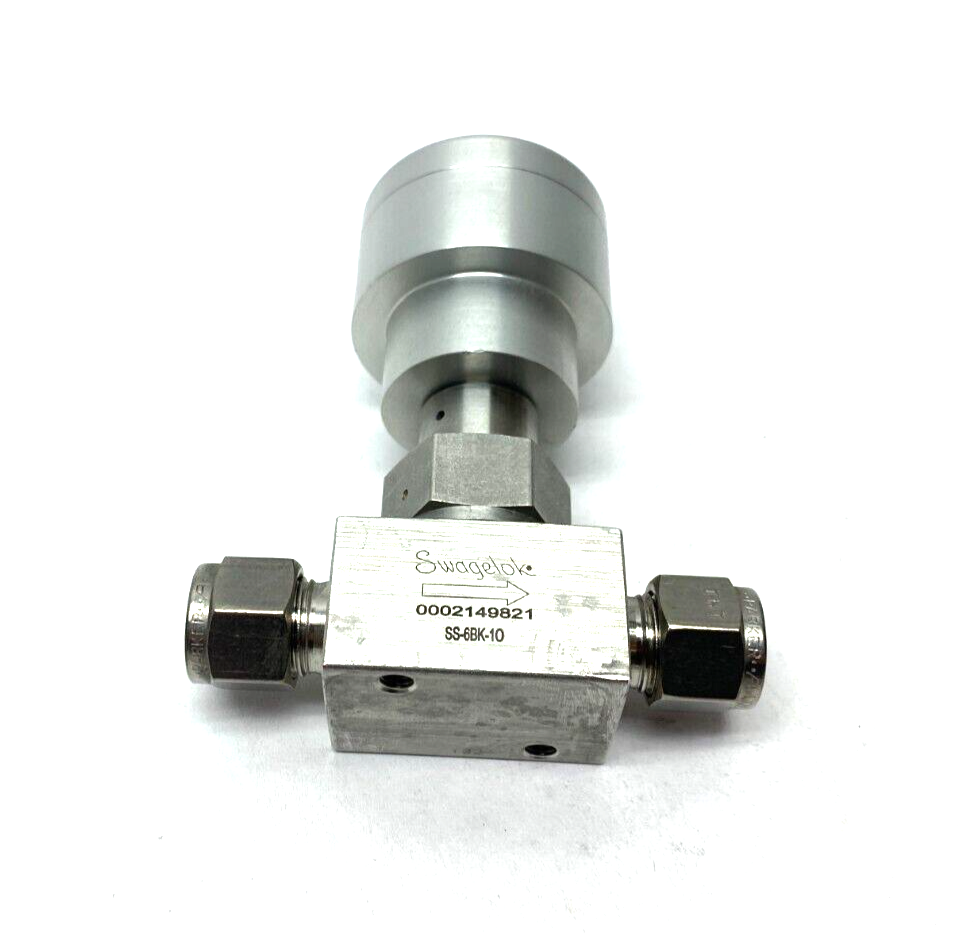 Swagelok SS-6BK-1O Stainless Steel Gasketed Bellows Valve - Maverick Industrial Sales