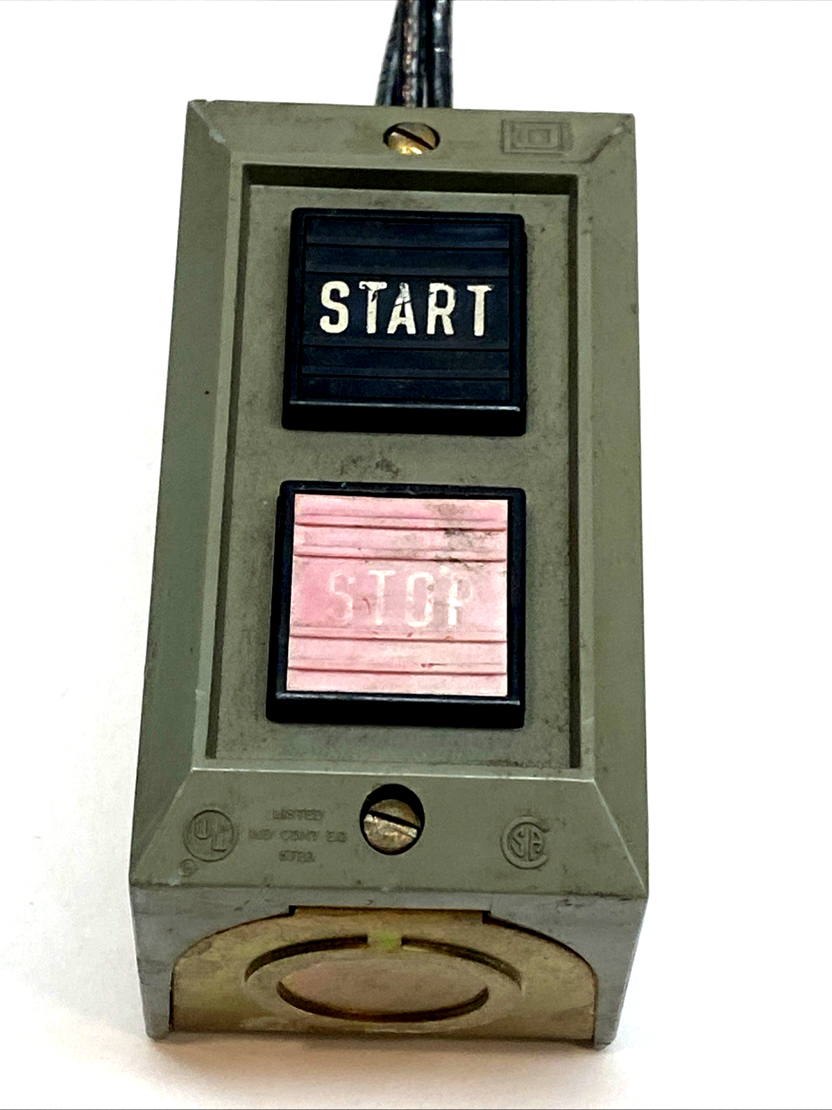 9001BG2015 | Square D Harmony Start/Stop Push Button Control Station 30mm NEMA 1 - Used - Maverick Industrial Sales