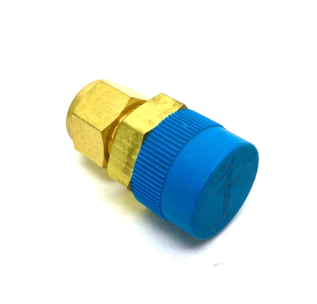 Swagelok B-810-1-12 Brass Straight Compression Fitting 1/2" OD 3/4" NPT Thread - Maverick Industrial Sales