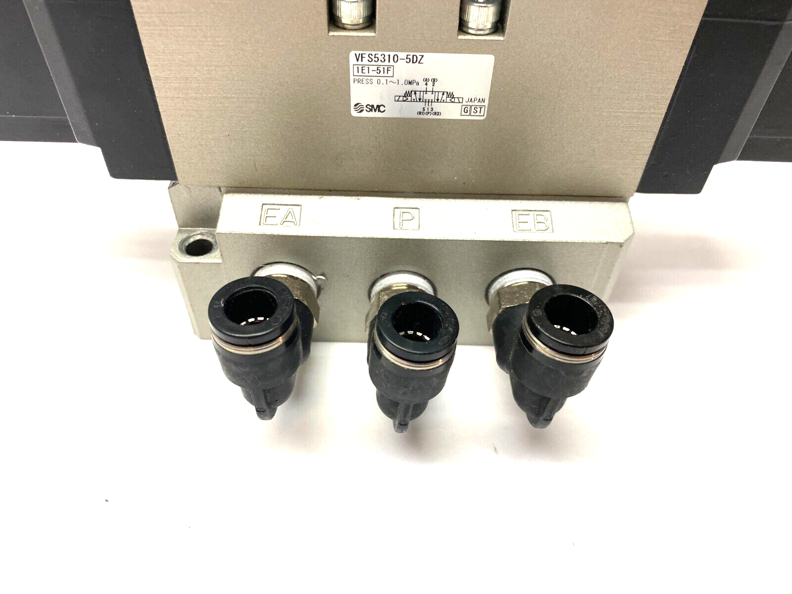 SMC VFS5310-5DZ 4/5 Port Solenoid Valve 3-Position DC21-26V - Maverick Industrial Sales