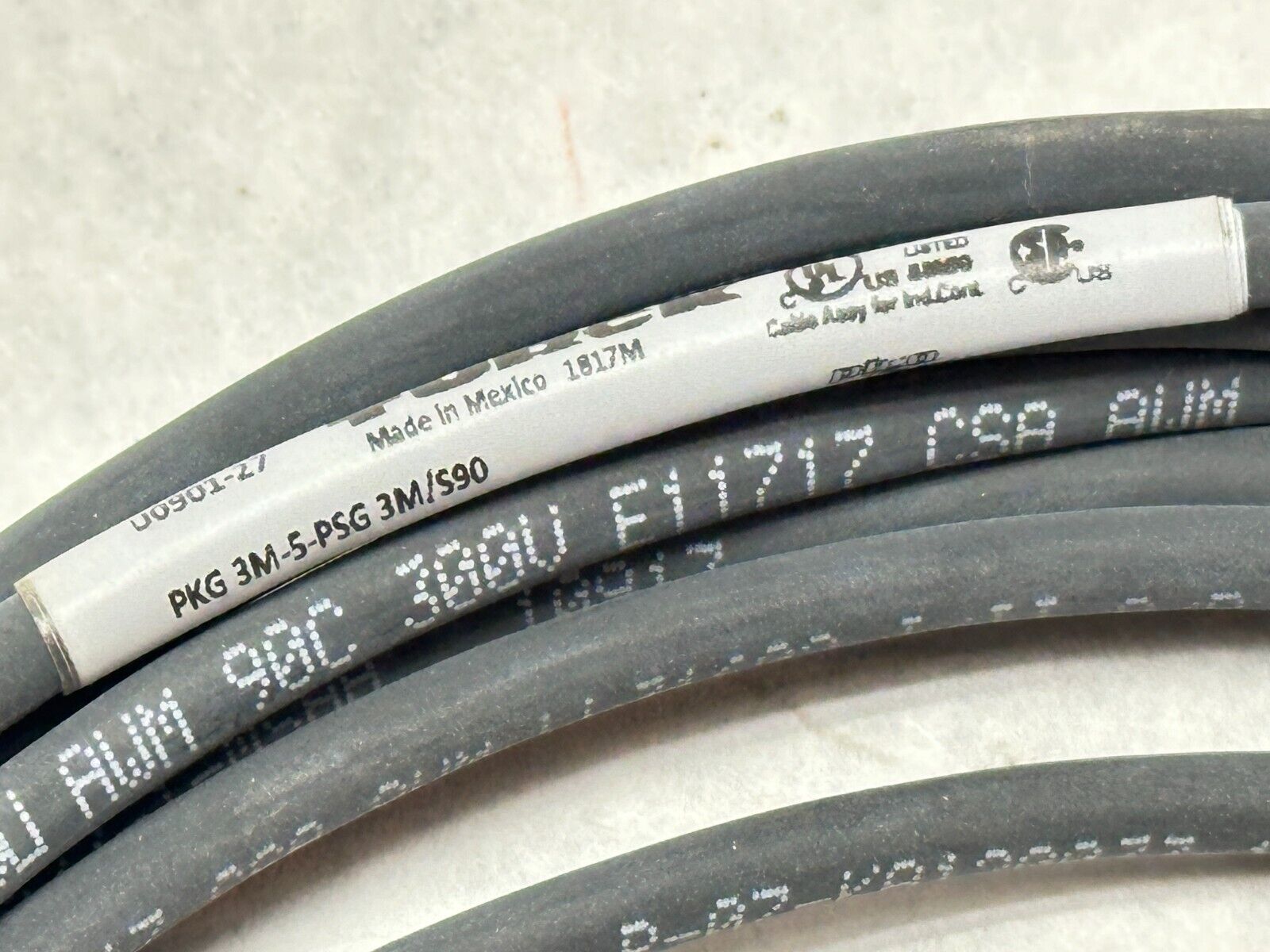 Turck PKG 3M-5-PSG 3M/S90 Actuator Sensor Cable M/F M8 3-Pin 5m U0901-27 - Maverick Industrial Sales