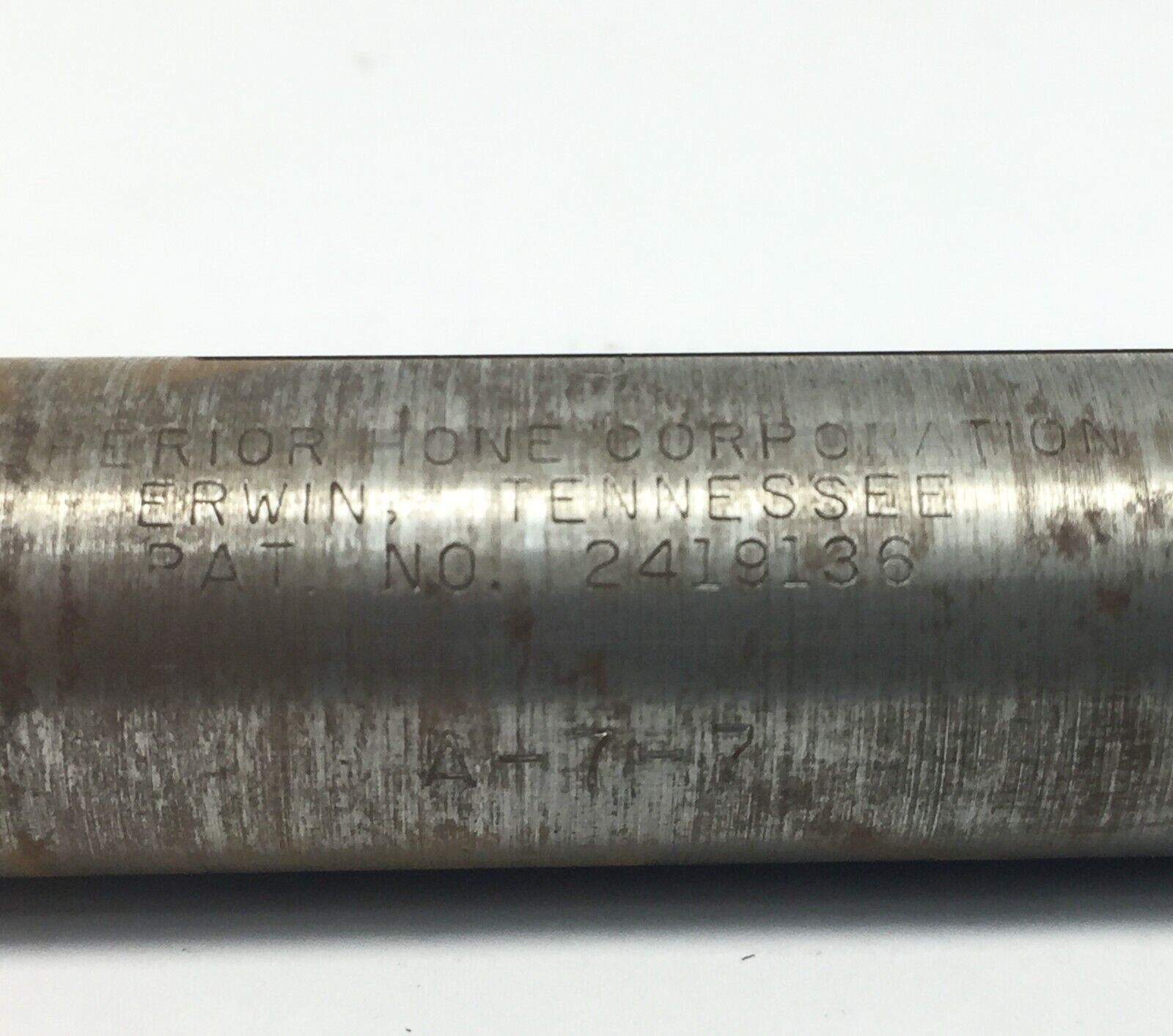 Superior Hone A-7-7 Mandrel 5" Length 7/16" 220 Grit - Maverick Industrial Sales