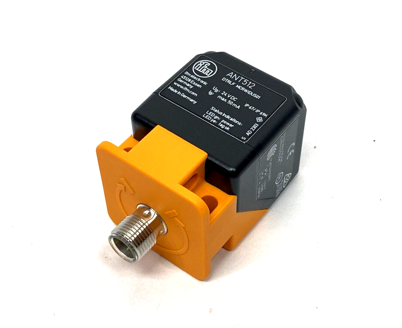 ifm ANT512 RFID Read/Write Head LF, DTRLF MCRWIDUS01 - Maverick Industrial Sales