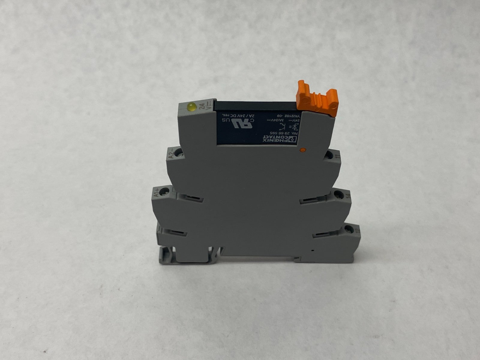 Phoenix Contact PLC-BSC-24DC/21 Plug-In Socket Base 2966015 w/ 2966595 Relay - Maverick Industrial Sales