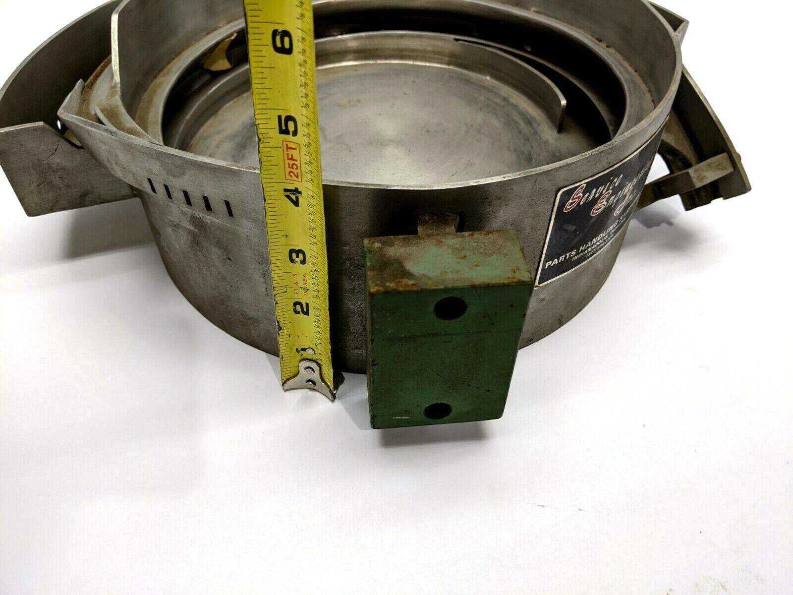 Service Engineering 10” Vibratory Feeder Bowl 4” Tall - Maverick Industrial Sales