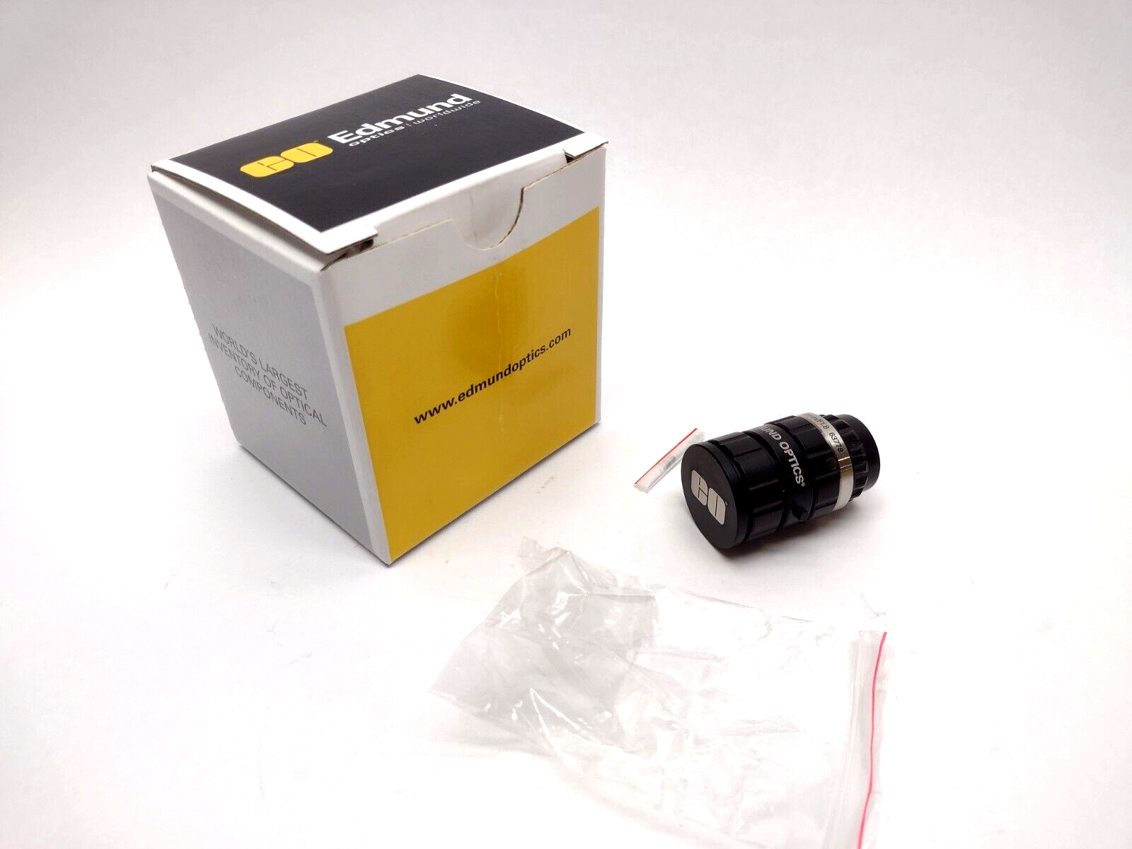 Edmund Optics LEC 63778 12mm, 400-2000mm Primary WD HR Fixed Focal Length Lens - New - Maverick Industrial Sales