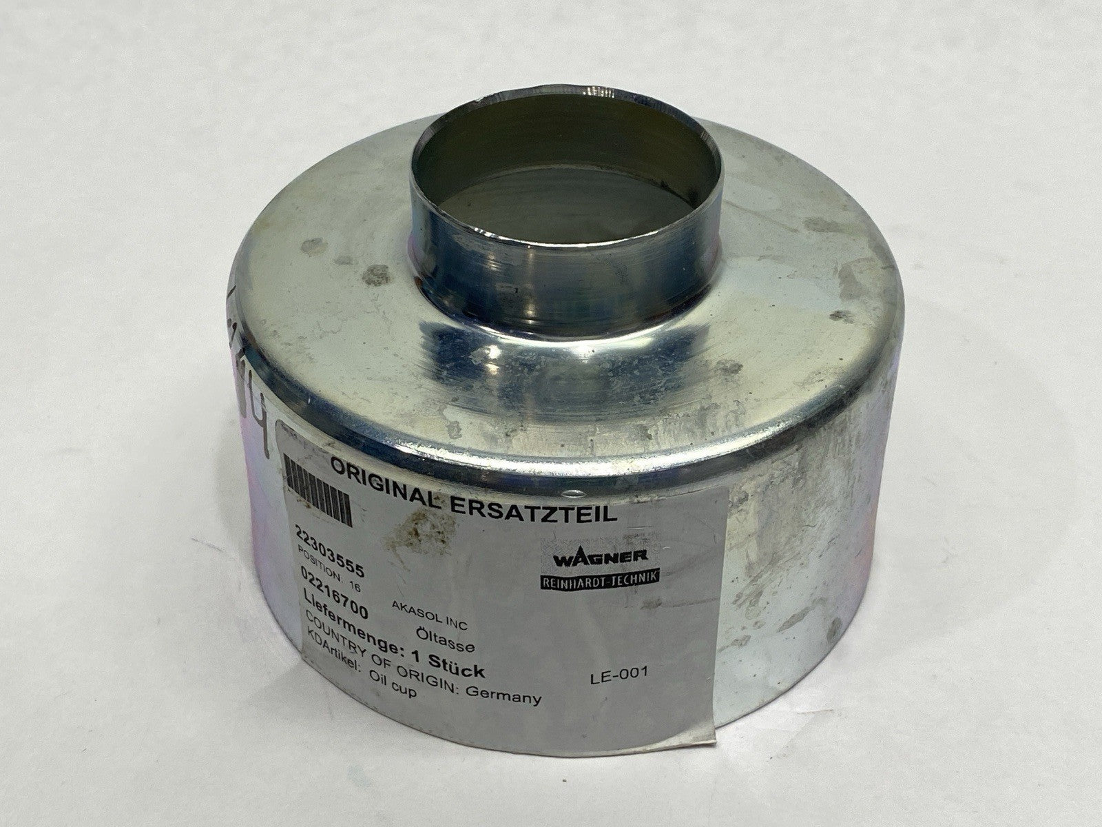 Wagner 2216700 Oil Cup 22303555 - Maverick Industrial Sales
