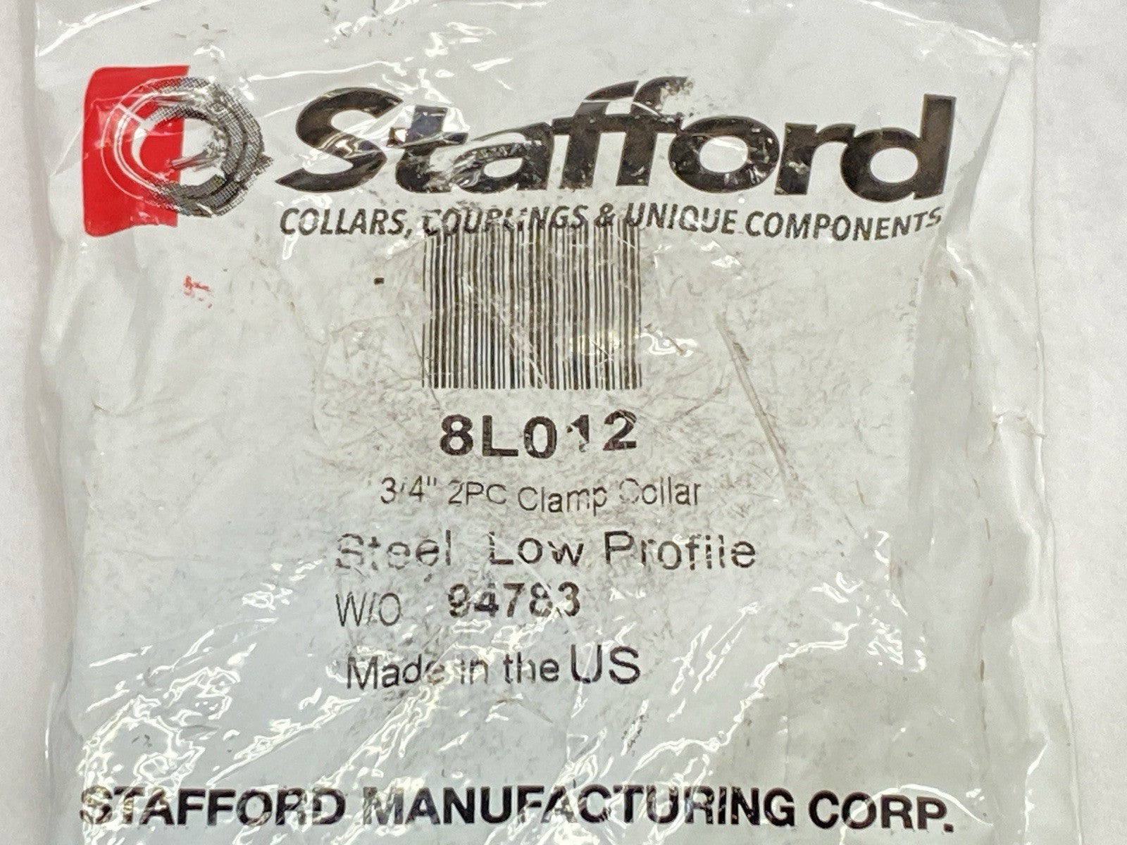 8L012 | Stafford Shaft Collar LOT OF 2 - New - Maverick Industrial Sales