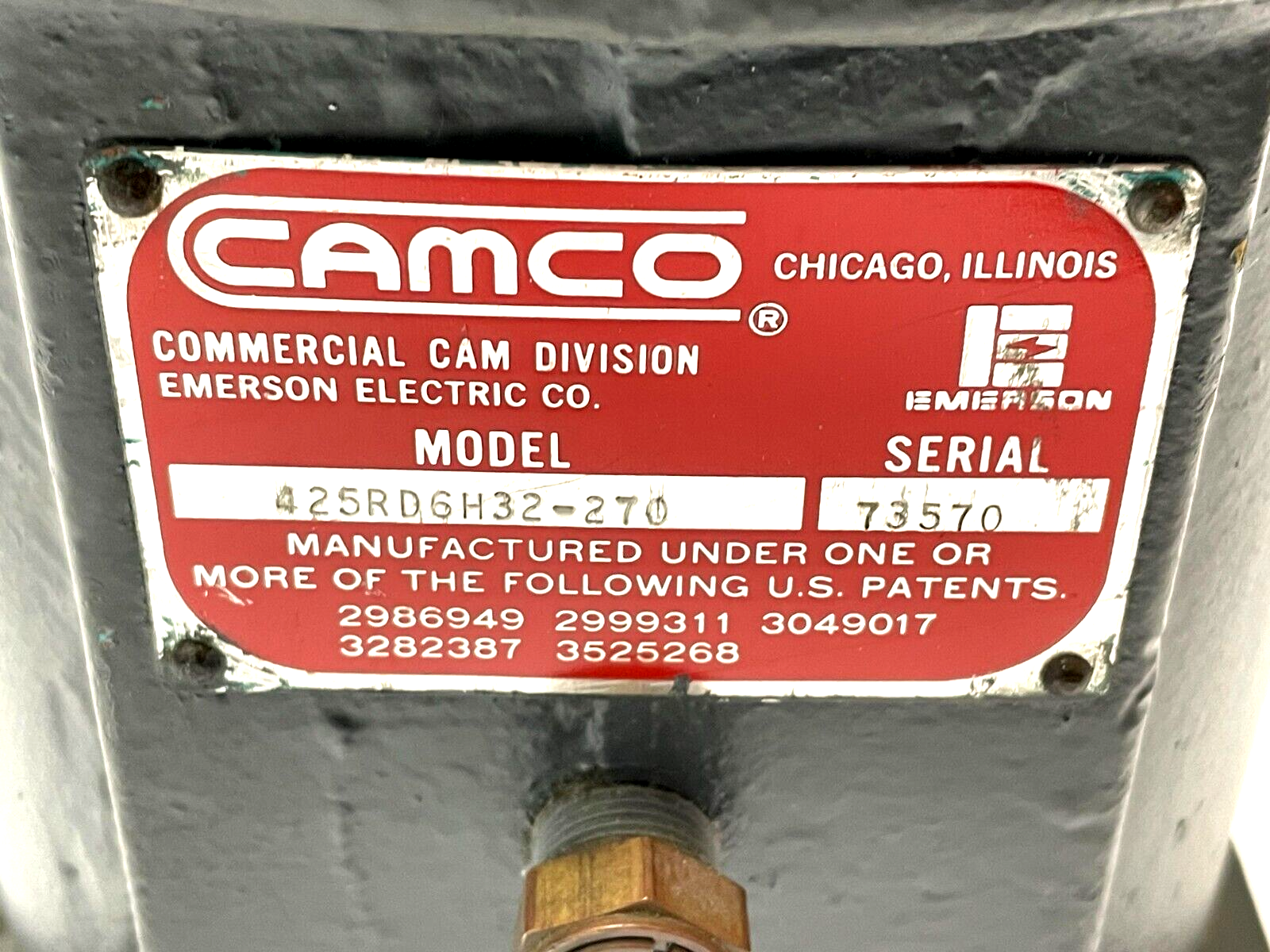 Camco 425RD6H32-270 Intermittor Index Drive - Maverick Industrial Sales