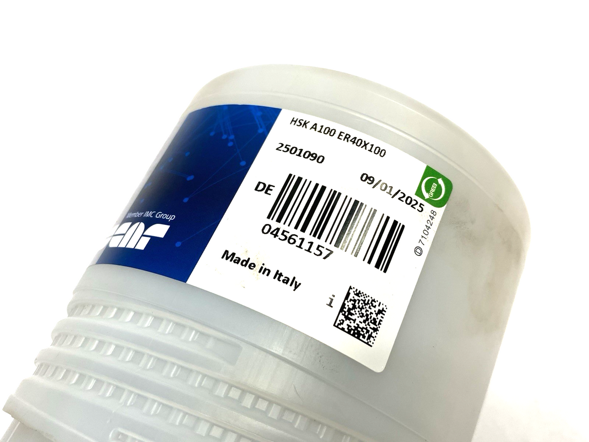Iscar HSK A100 ER40X100 Collet Chuck HSK DIN69893 form A Tapered Shank 4561157 - Maverick Industrial Sales