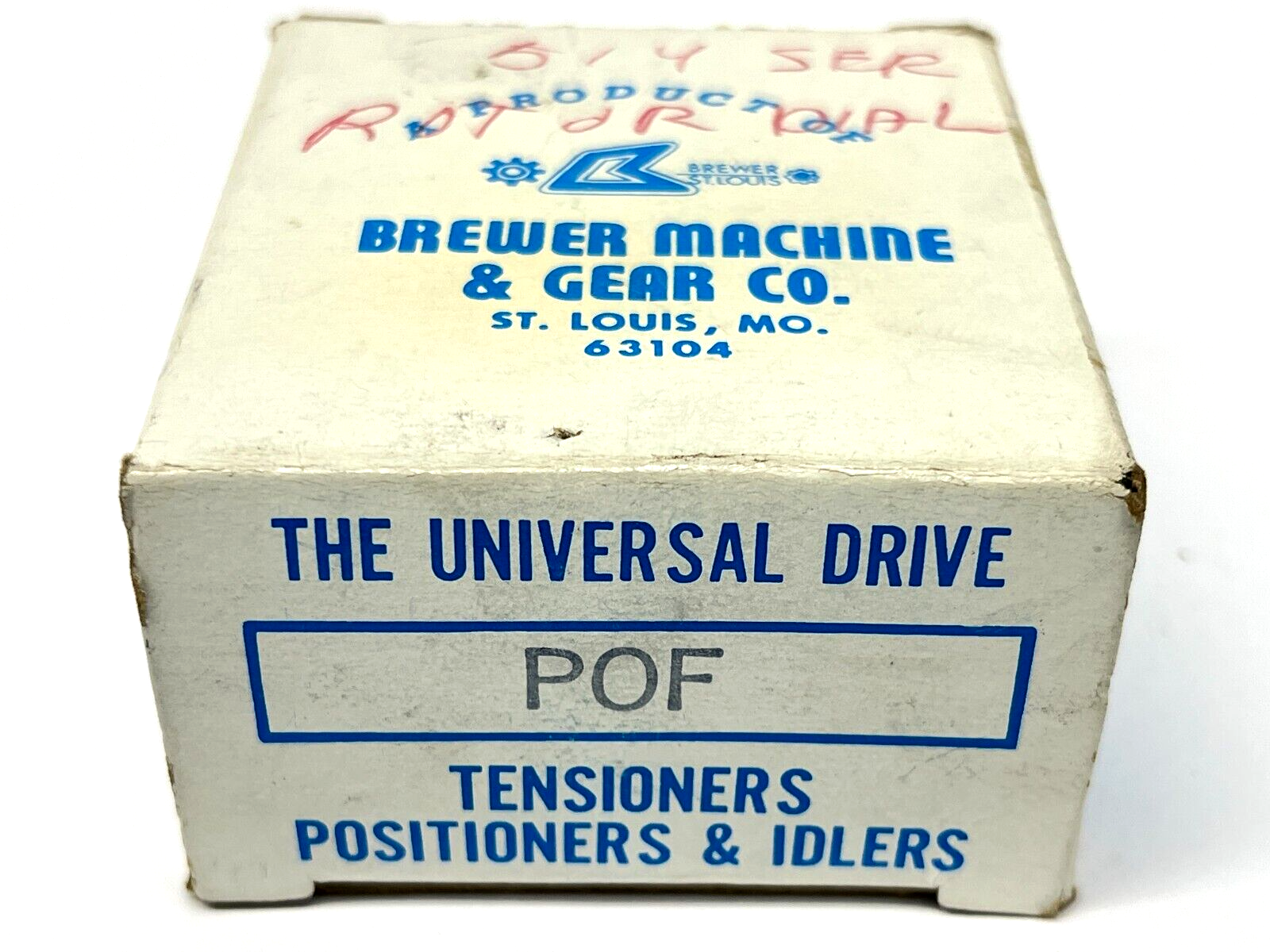Brewer Machine & Gear Co POF Universal Drive Tensioner - Maverick Industrial Sales