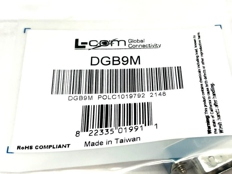 L-Com DGB9M D-Sub Adapter - Maverick Industrial Sales