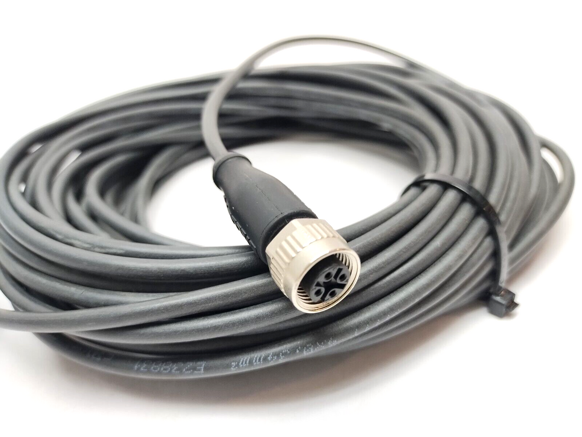 BCC M415-M414-3A-304-PW0434-150, BCC0FP4 | Balluff BCC0FP4 Cordset M12 Male To Female 15m BCC M415-M414-3A-304-PW0434-150 - Used - Maverick Industrial Sales