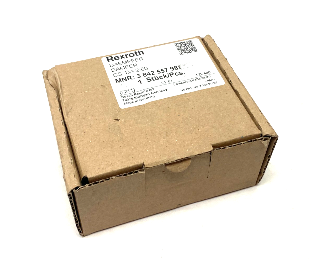 3842557983 | Bosch Rexroth Pneumatic Damper DA 2/60 - New - Maverick Industrial Sales