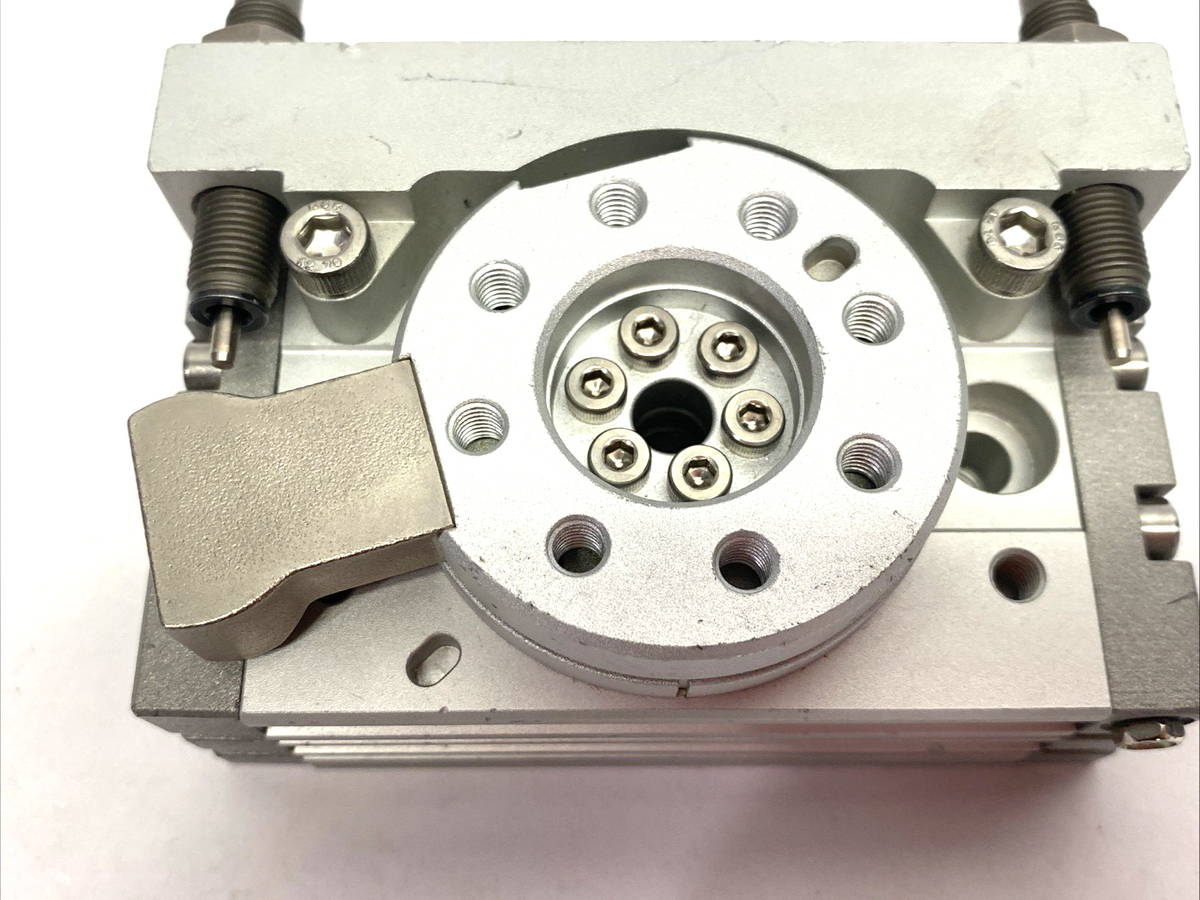 SMC MSQB20L2 Rotary Table Actuator Cylinder 20mm Size, 180-Deg - Maverick Industrial Sales