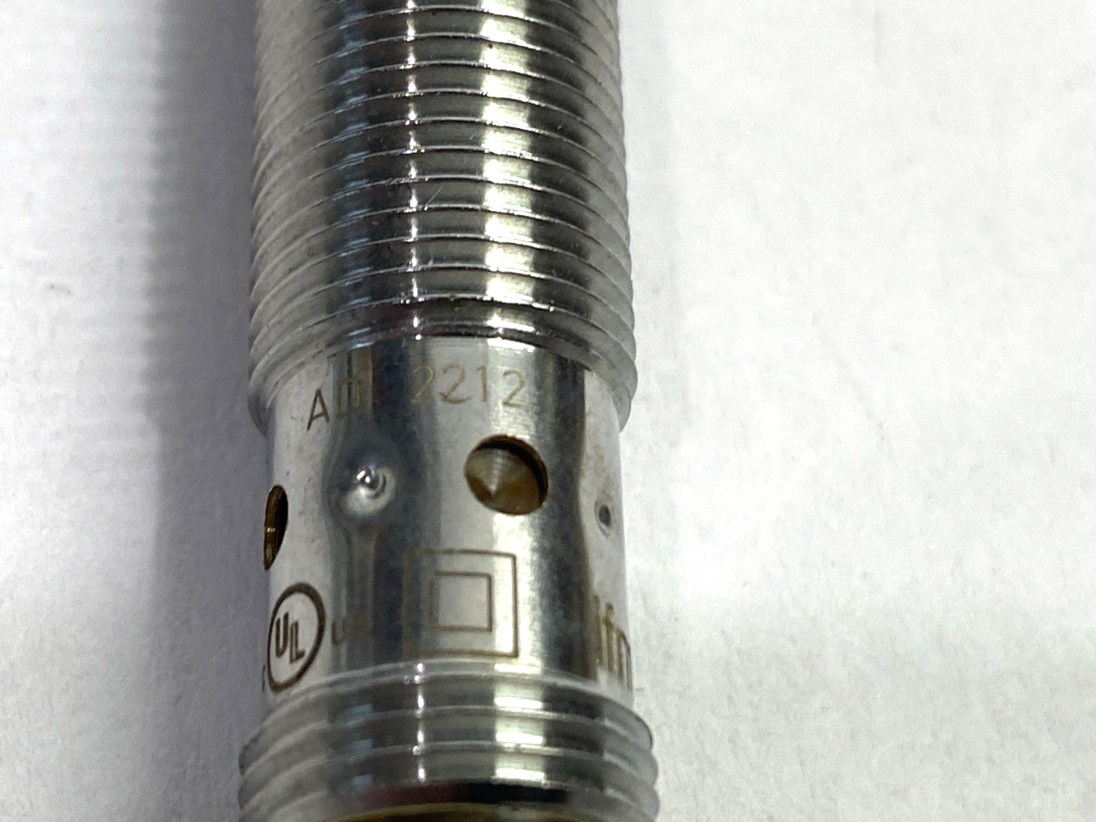 ifm IFS207 Inductive Proximity Sensor M12 IFB3007-APKG/US-104 MISSING HEX NUTS - Maverick Industrial Sales