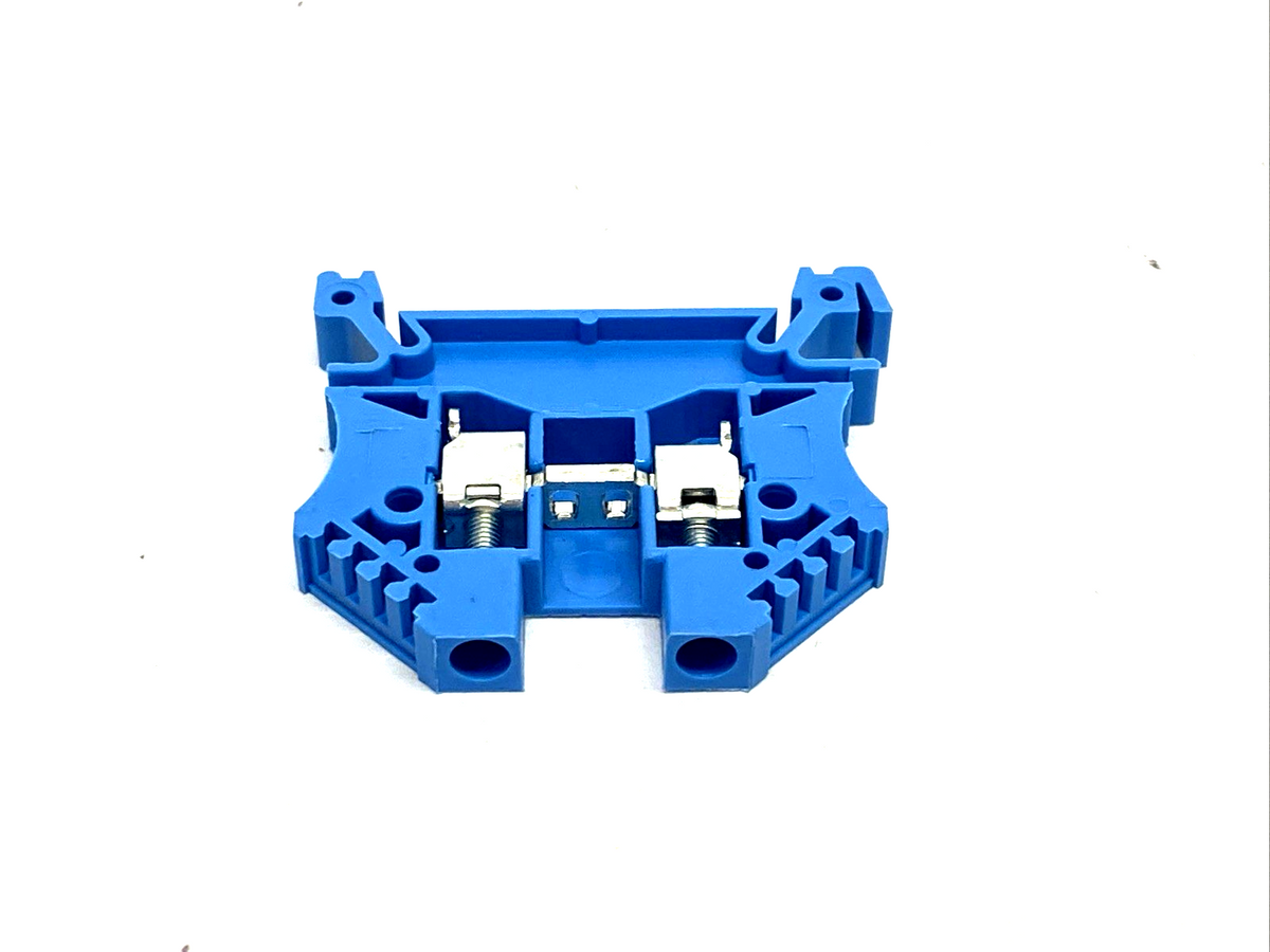 Morsettitalia 43409-BL Euro 4 Terminal Block, Single Level, Blue LOT OF 15 - Maverick Industrial Sales