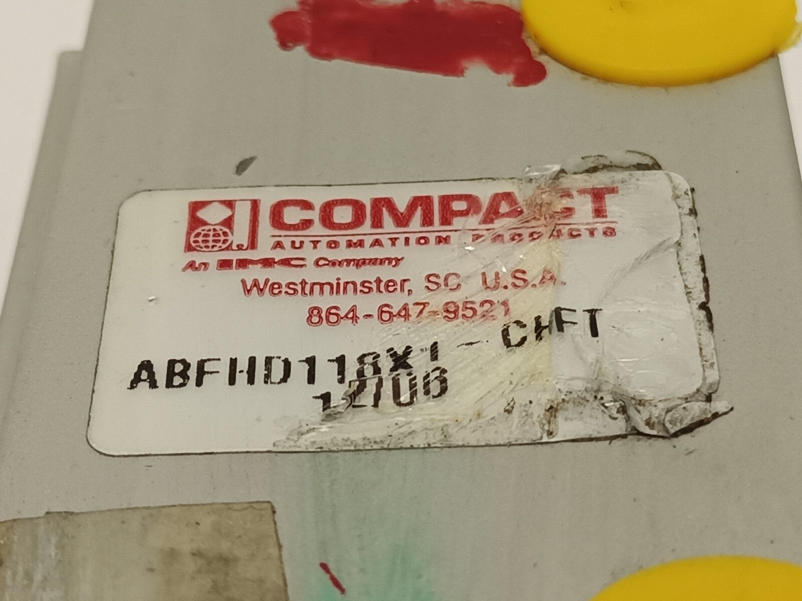 Compact Automation Products ABFHD118X1-CHFT Cylinder 1-1/8" Bore 1" Stroke - Maverick Industrial Sales