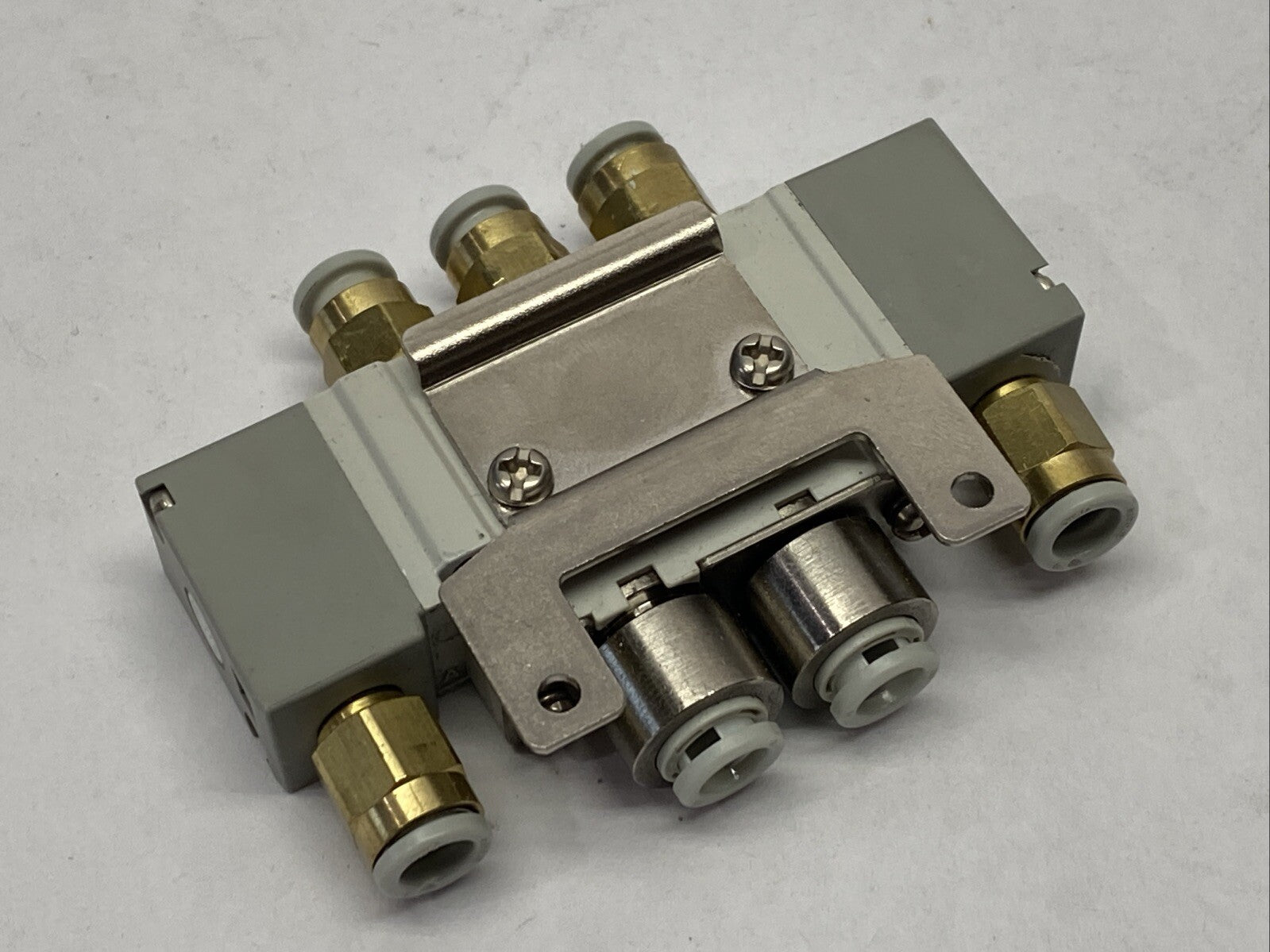 SMC SYA5220-C6-F2 Air Pilot Valve Body Ported 5-Port - Maverick Industrial Sales