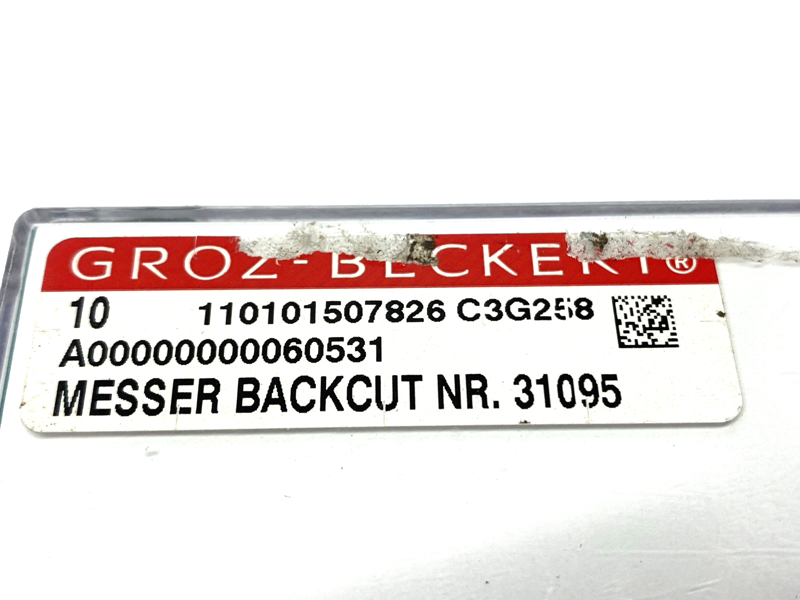 Hesse 31095.22 0433 Backcut Knife 500 µm 58–60 HRC 46mm Length PKG OF 9 - Maverick Industrial Sales
