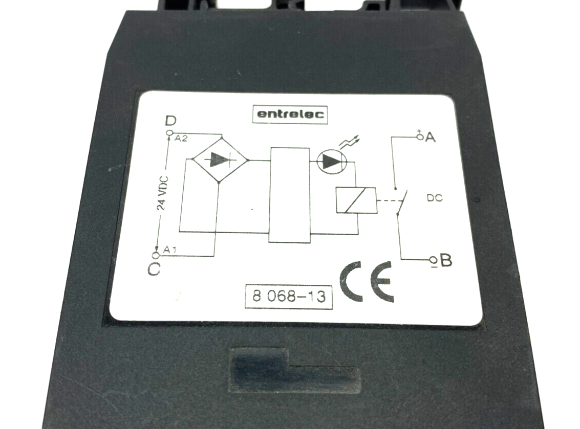 Entrelec 8 068-13 Relay Terminal Block Module 24VDC - Maverick Industrial Sales
